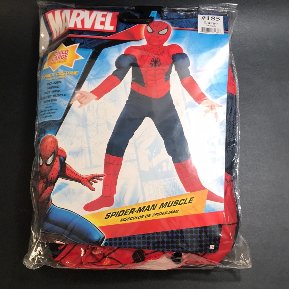 MARVEL HALLOWEEN Child Large Spiderman Costume